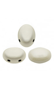 Samos par Puca® Perlen Opaque white ceramic look 03000-14400